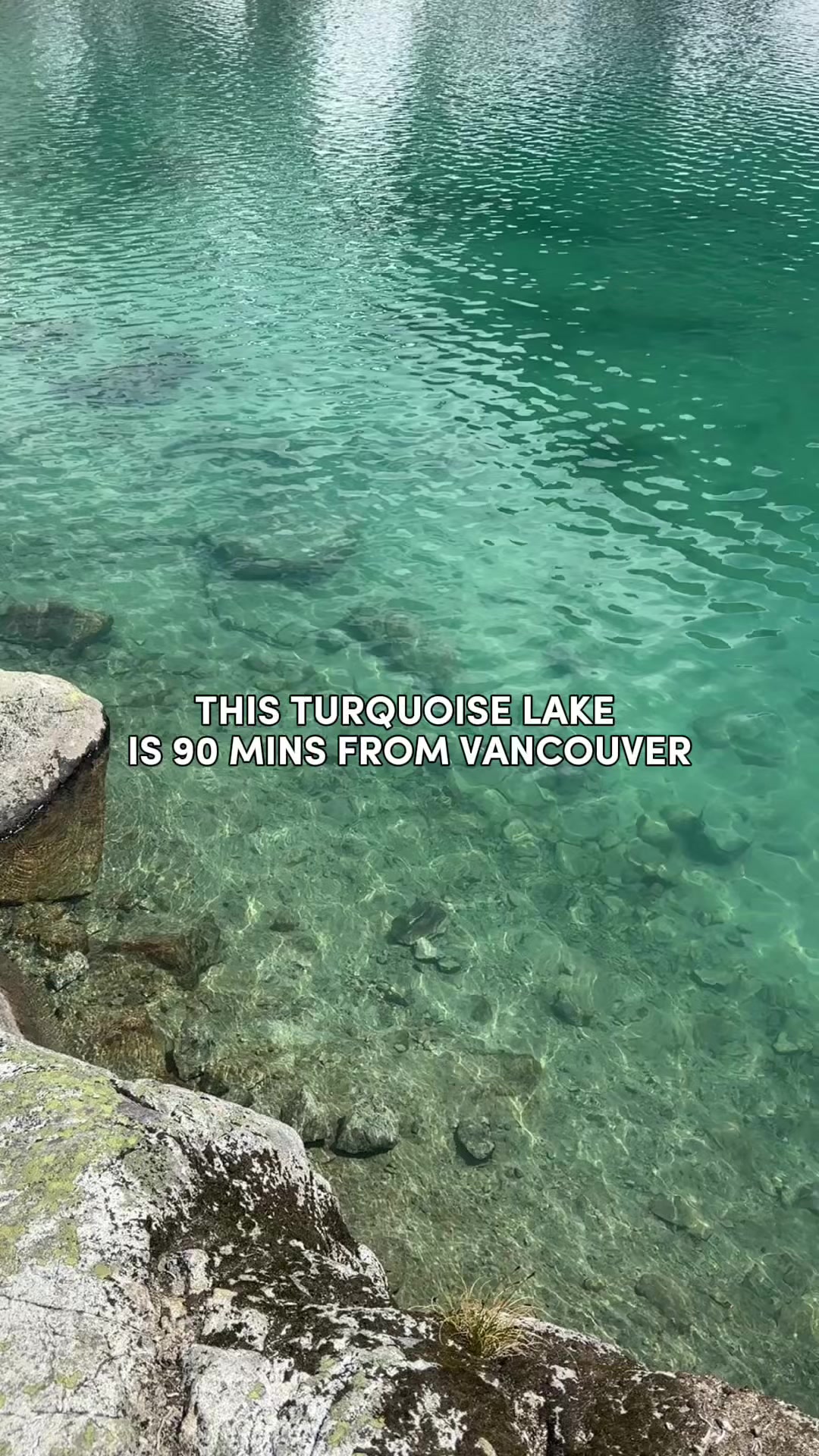 Stunning Lake Near Vancouver For A Cold Plunge