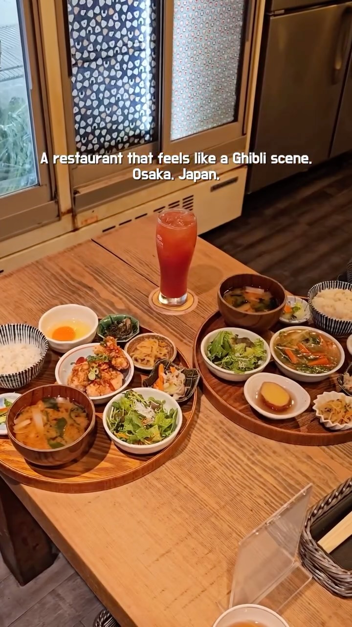 Japanese Restaurant Evokes Ghibli Film Atmosphere