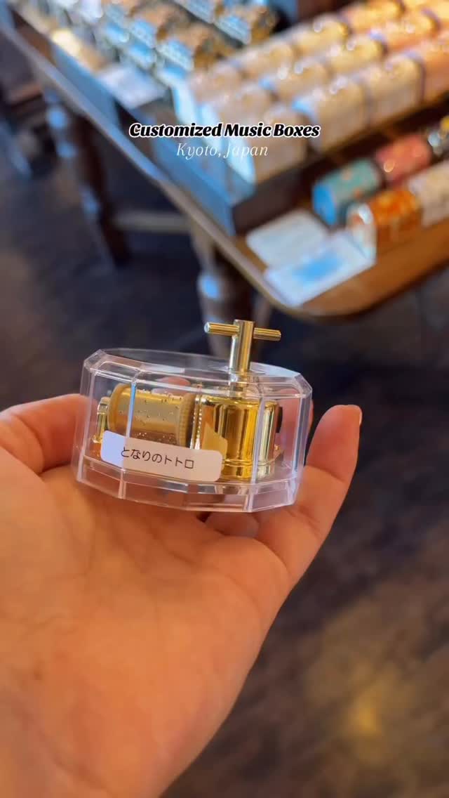 Customize Your Own Music Box In Kyoto