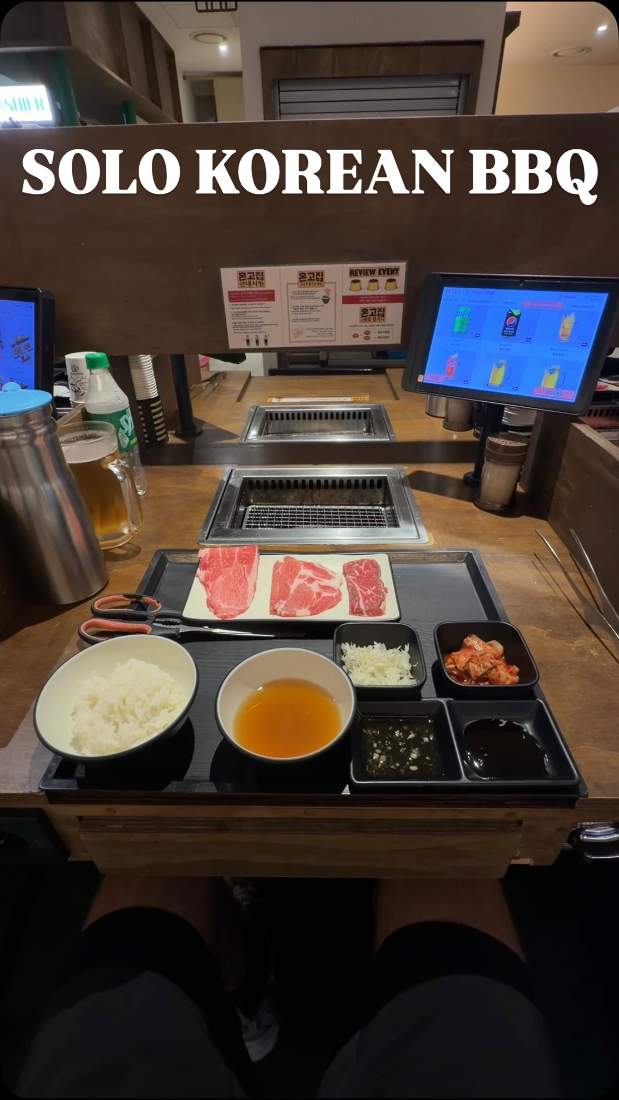 Solo Korean BBQ Experience in Hongojib