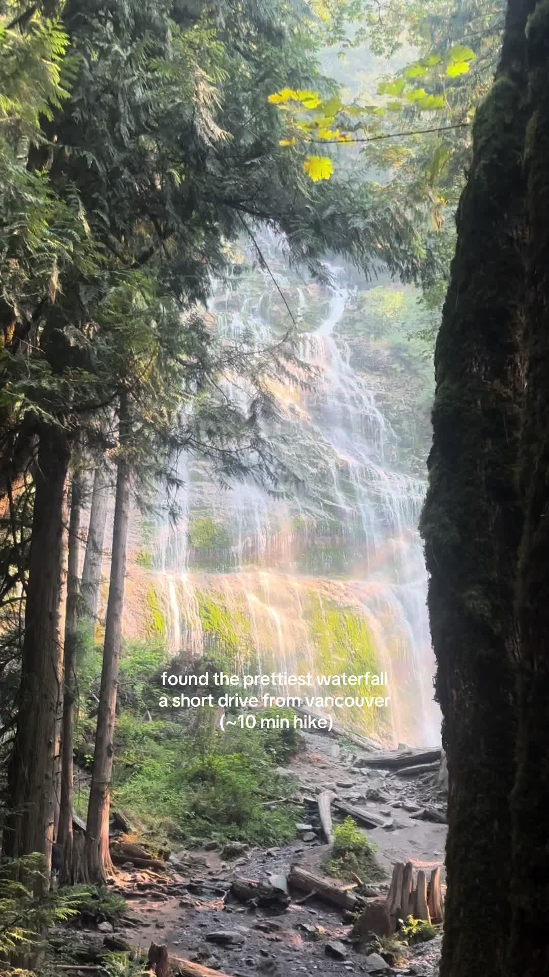 Waterfalls Near Harrison Hot Springs