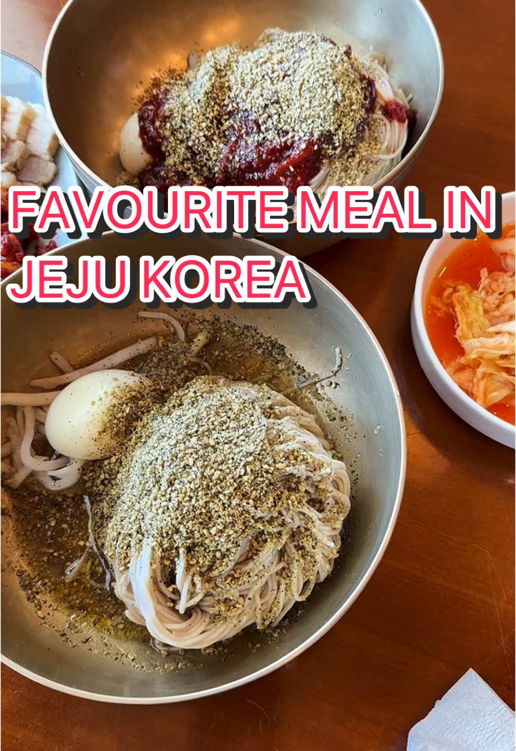Jeju Sun Buckwheat Noodles Specialty