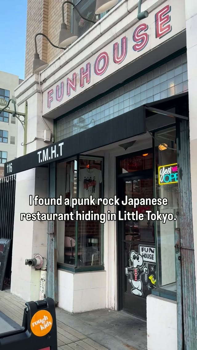 Punk Rock Japanese Restaurant Izakaya Funhouse