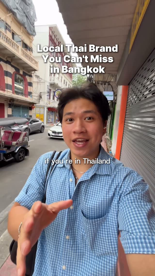 Garçon Clothing Brand in Bangkok's Song Wat