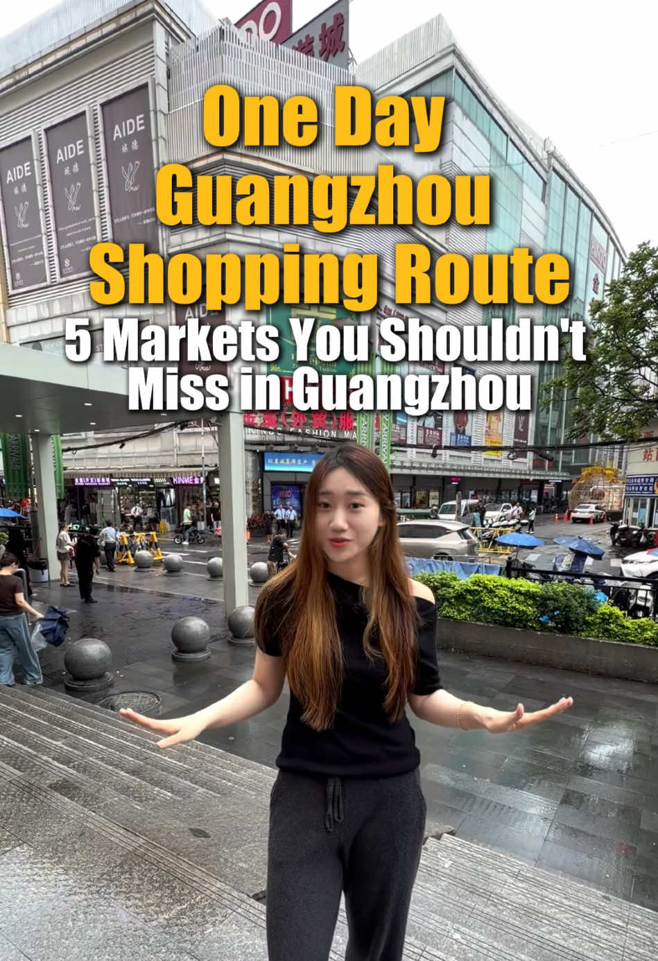 Guangzhou Shopping Route for Fashion and Accessories