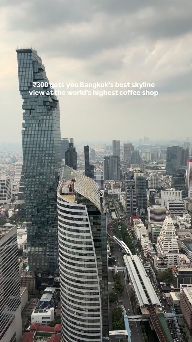 Bangkok Coffee Shops With Panoramic Skyline Views