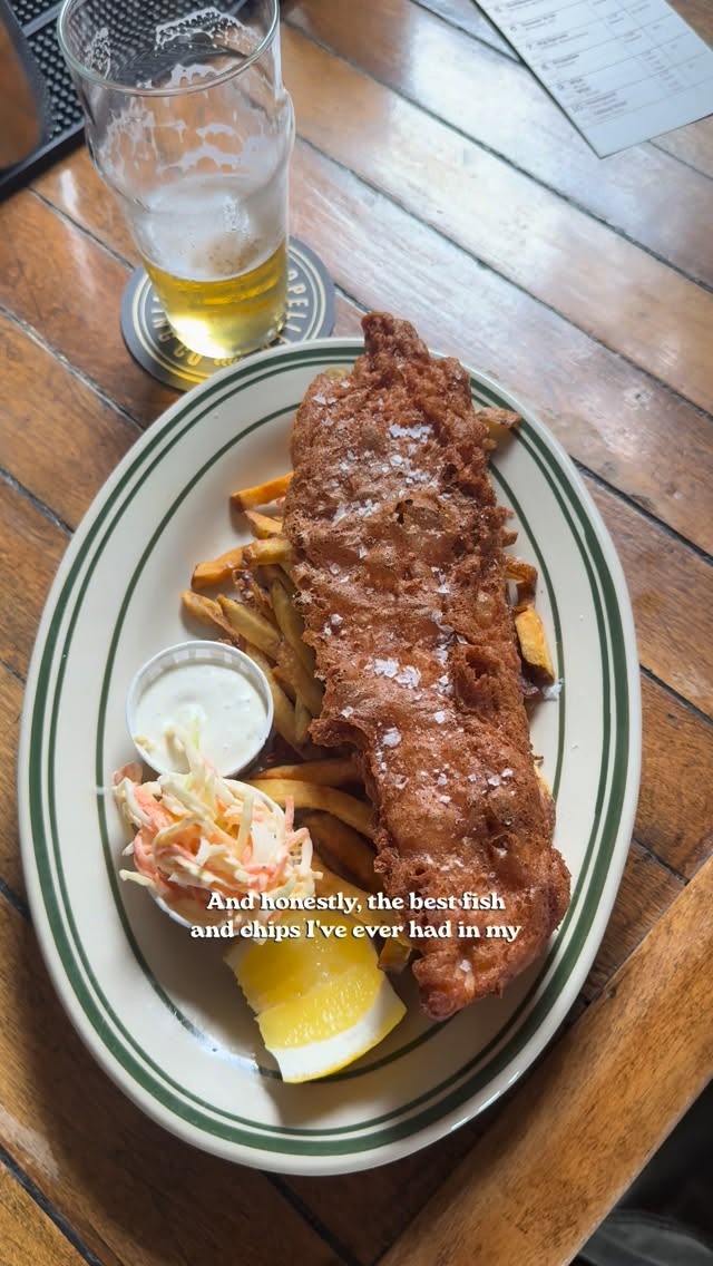 Historic Pub Serves Outstanding Fish & Chips