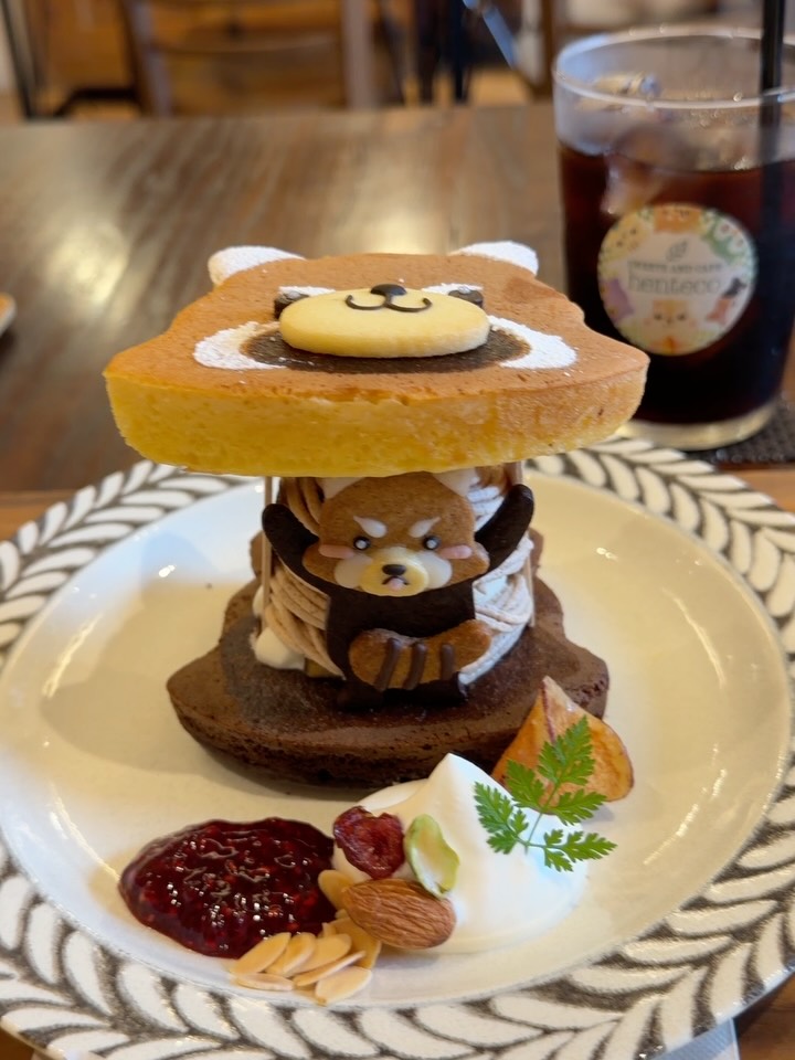 Henteco Offers Limited-Edition Red Panda Pancakes