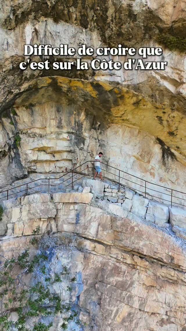 French Riviera Cliffside Troglodyte Fortress Trail