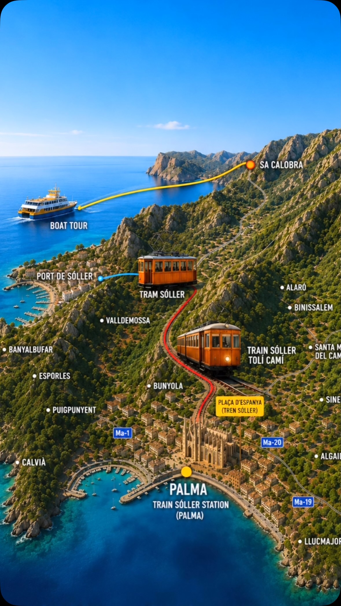 7 Places in Spain