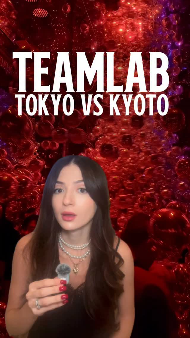 Kyoto and Tokyo TeamLab Digital Art Museums Compared