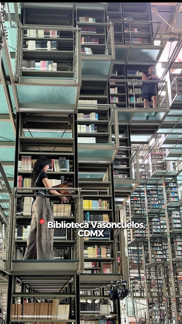 Architectural Gem: Biblioteca Vasconcelos in CDMX