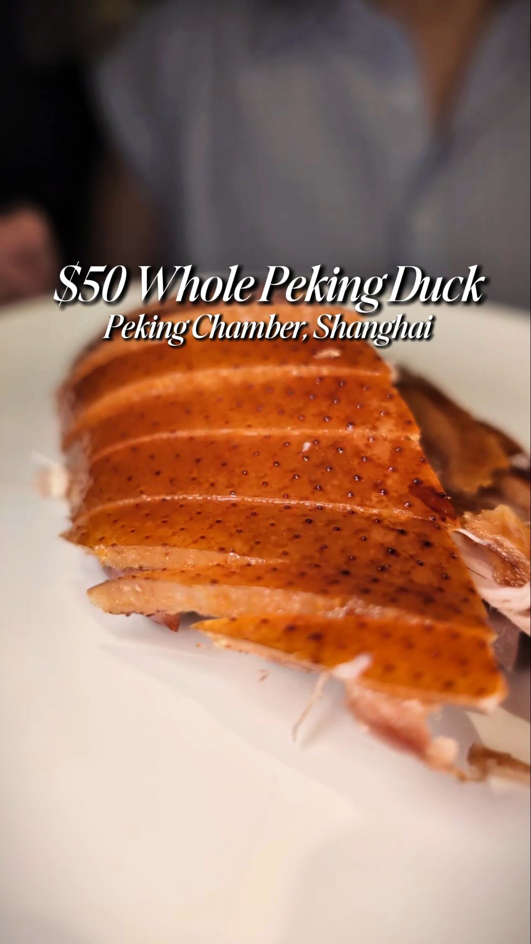 Affordable Peking Duck Near Xintiandi