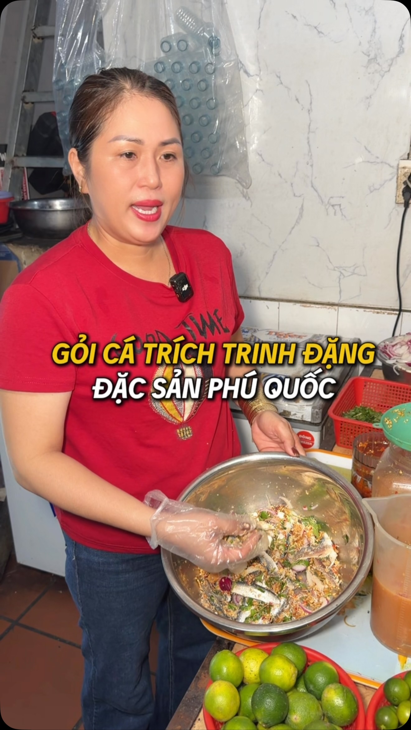 Phu Quoc Herring Salad in Ho Chi Minh City
