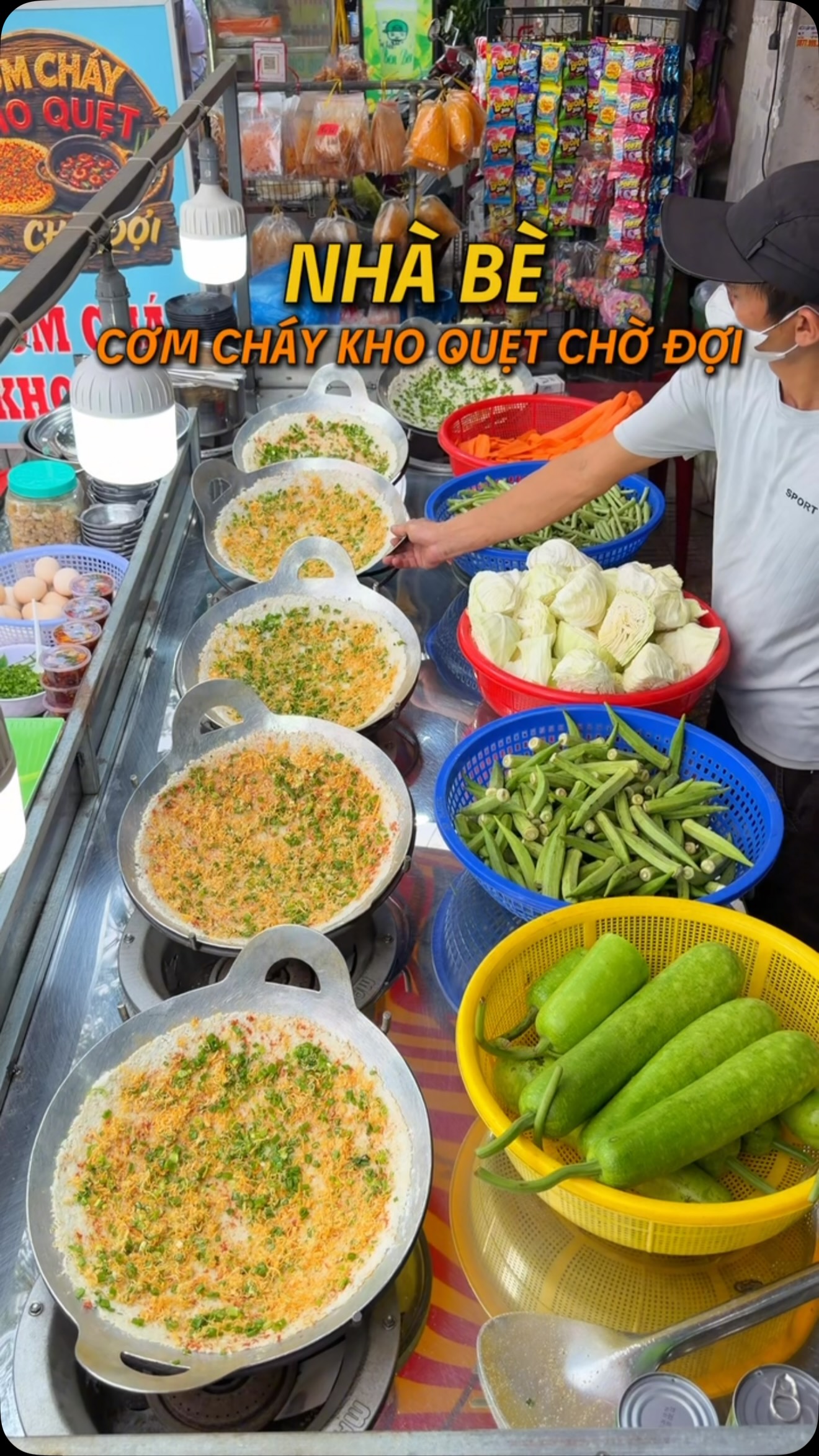 Crispy Rice With Savory Pork And Shrimp Paste