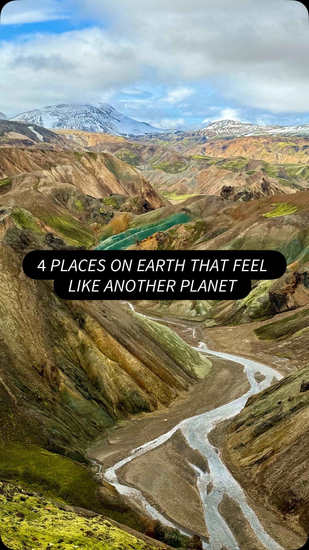 Unique Landscapes Across Four Continents