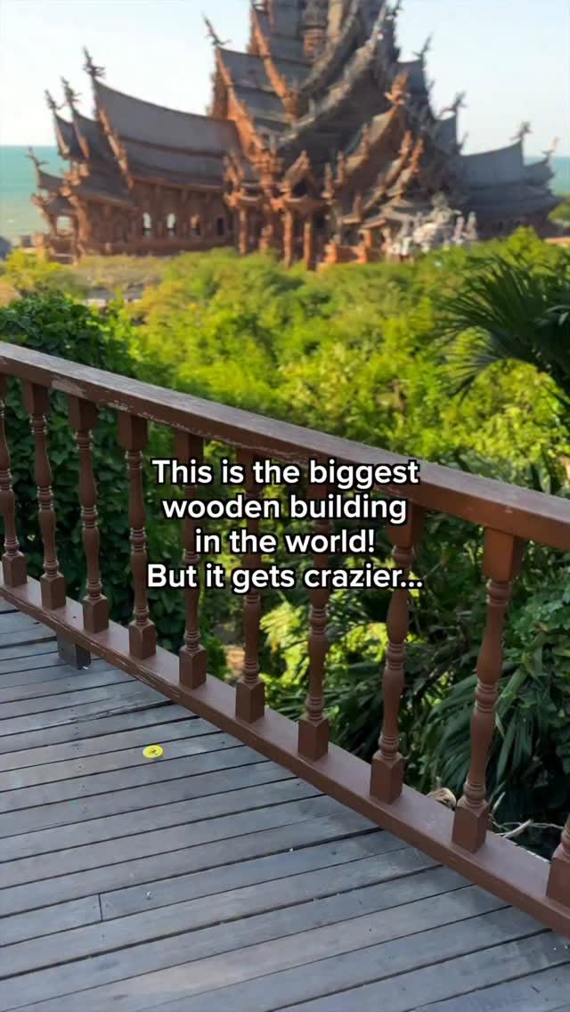 Sanctuary Of Truth: A Teak Wood Marvel