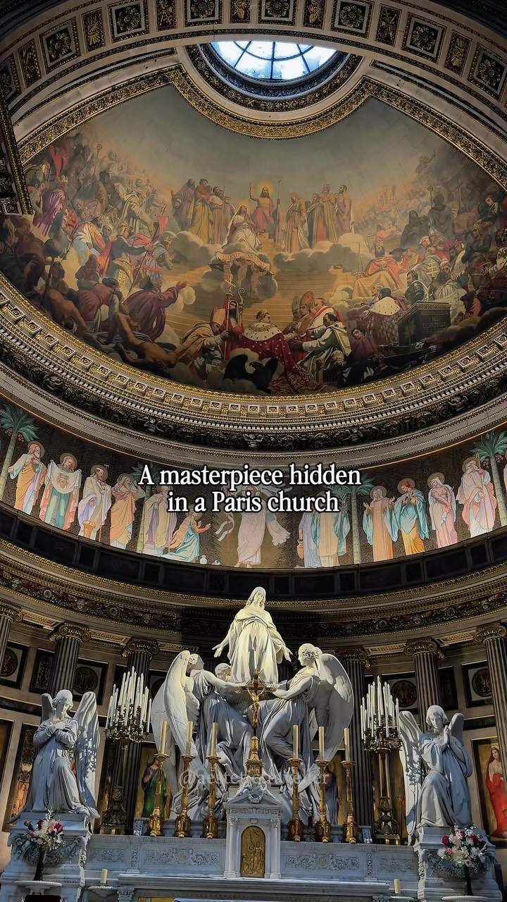 La Madeleine's Hidden Fresco Depicts Napoleon