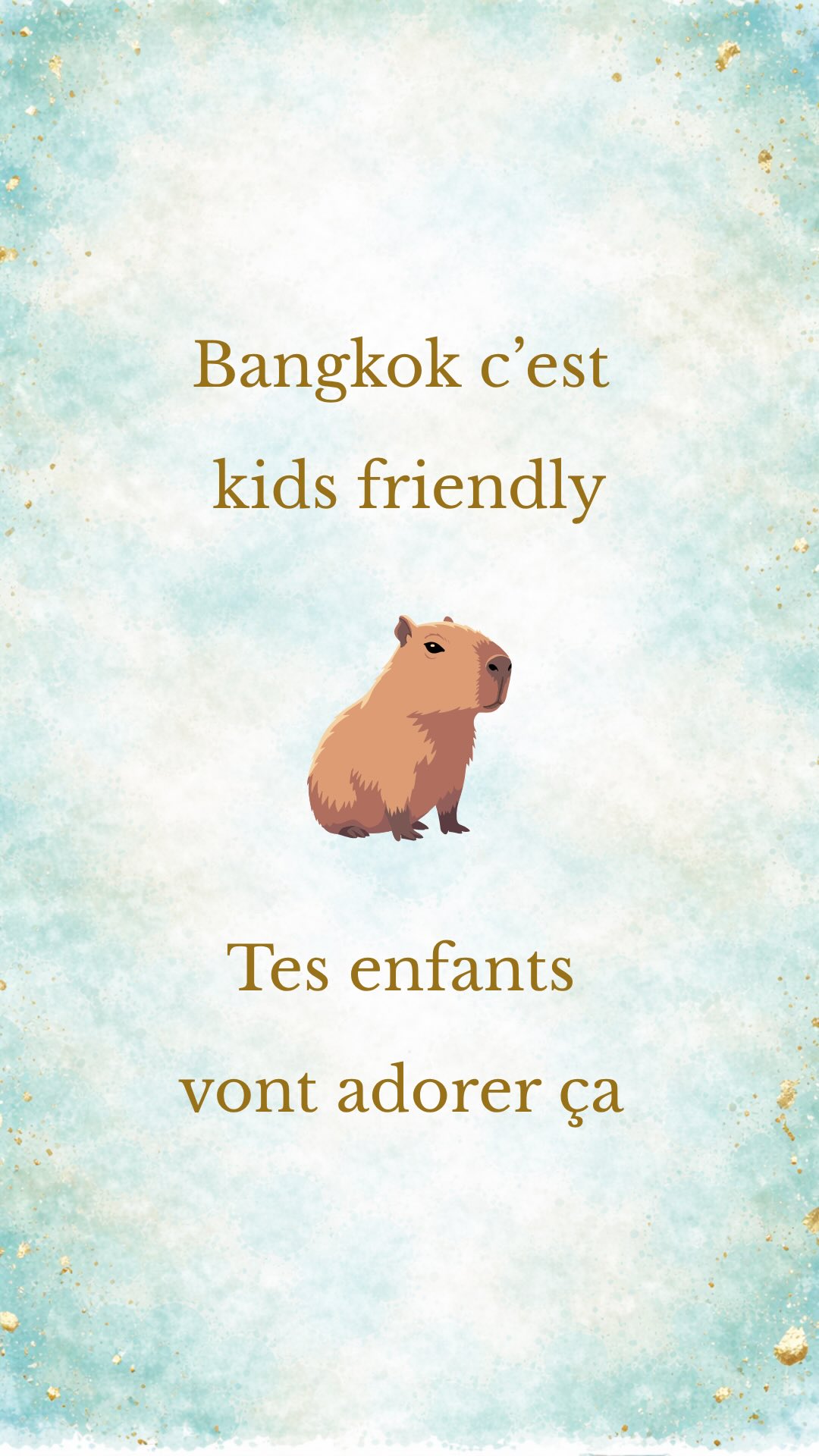 Bangkok Parks, Playgrounds, and Capybara Cafe