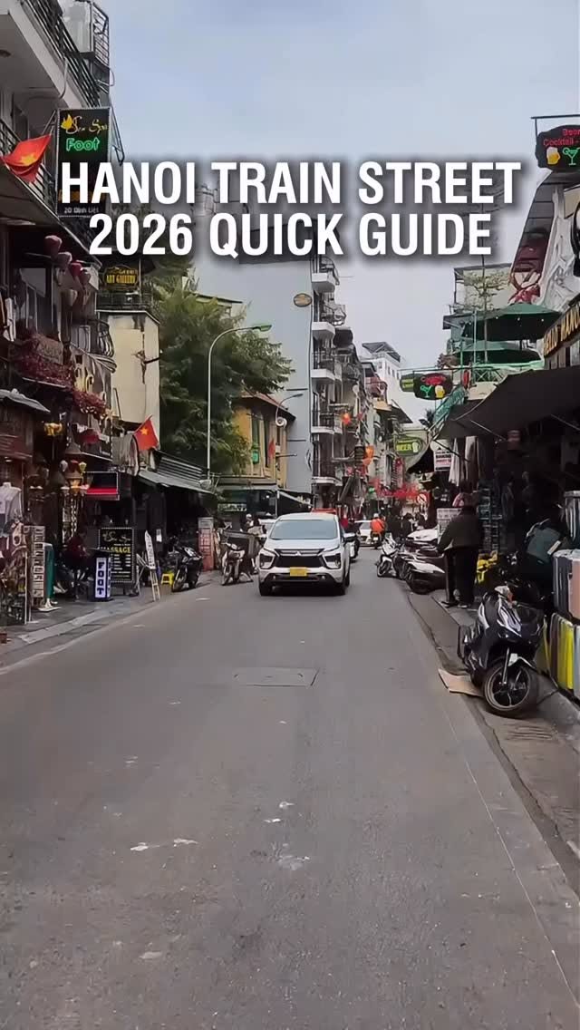 Hanoi Train Street Cafes And Safety Tips