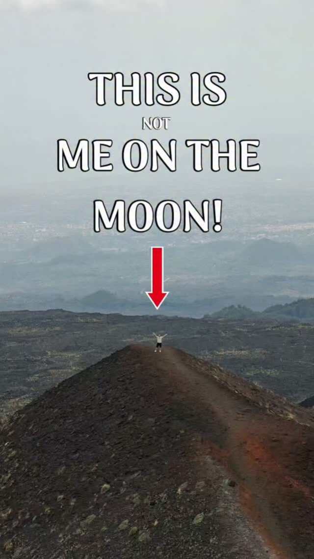 Sicily's Etna Volcano Offers Unique Lunar Landscapes