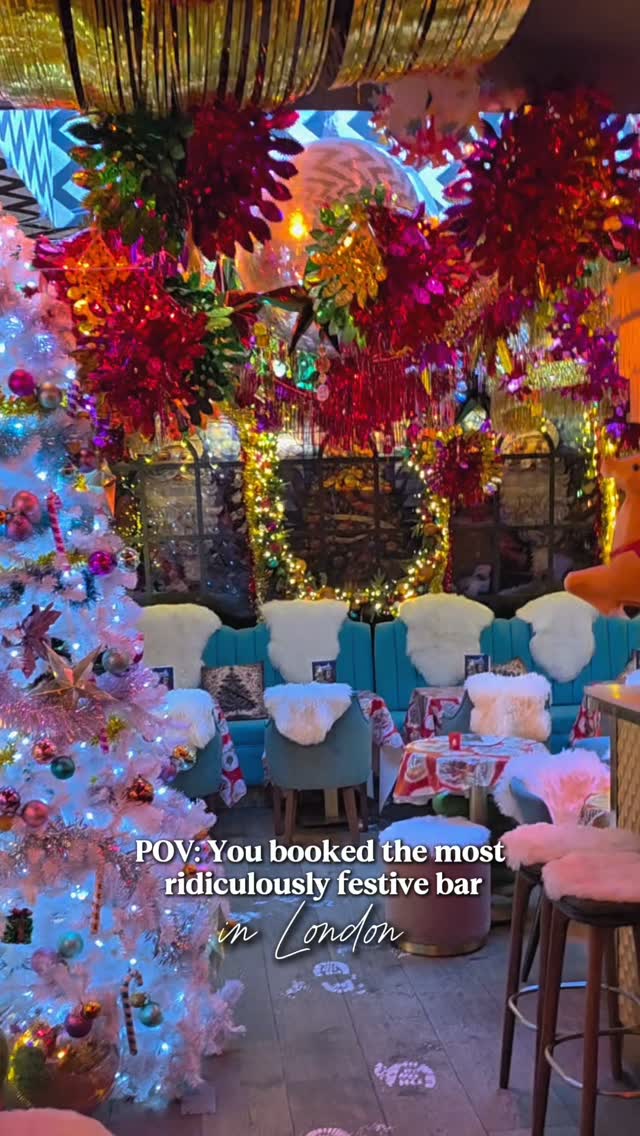 London's Most Festive Bar Returns For Christmas