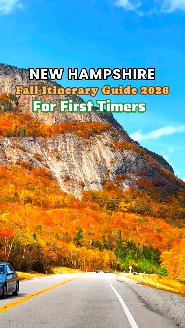 New Hampshire Fall Foliage Itinerary For First-Timers