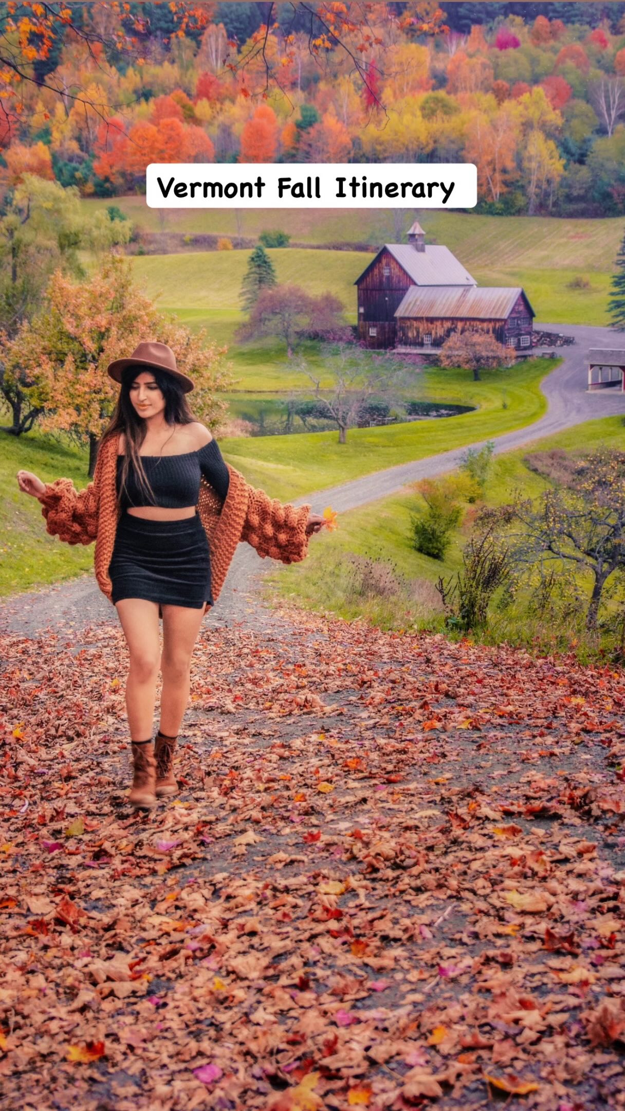 Vermont Fall Foliage Scenic Drive Itinerary
