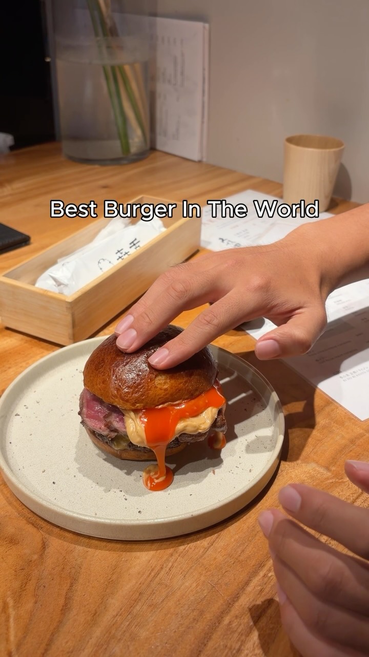 Kitan Hibiki Serves World's Best Wagyu Burger