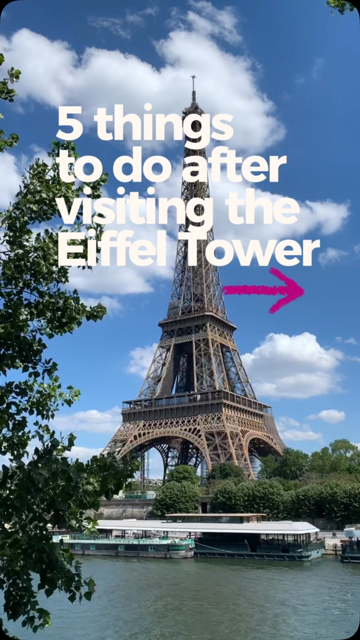 Paris Landmarks Near The Eiffel Tower