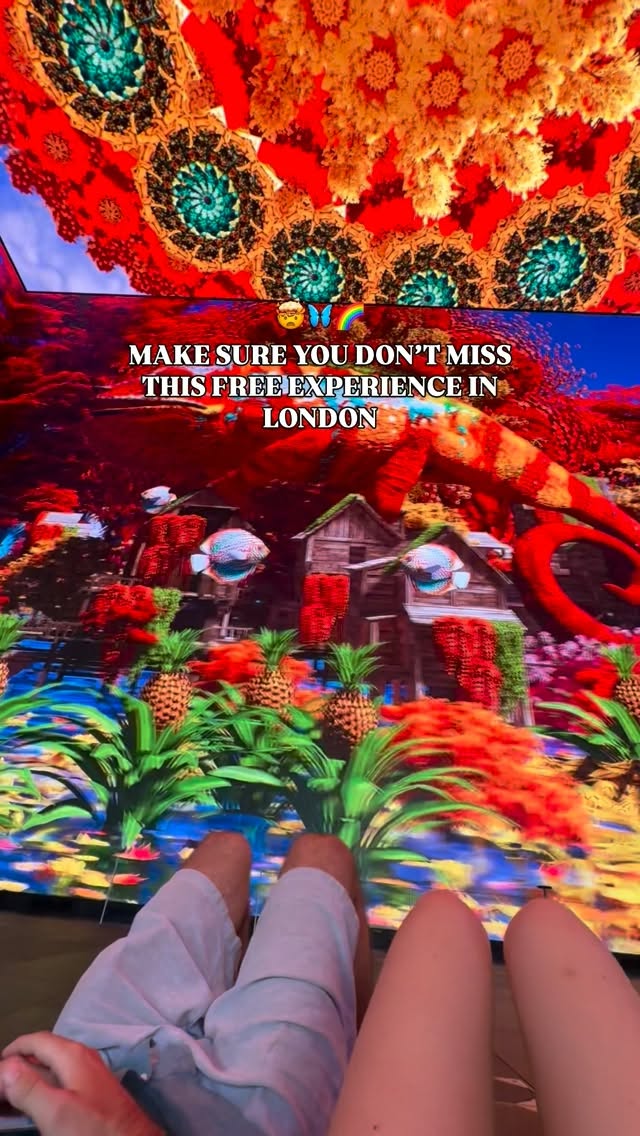 Free Immersive Digital Art Installation in London