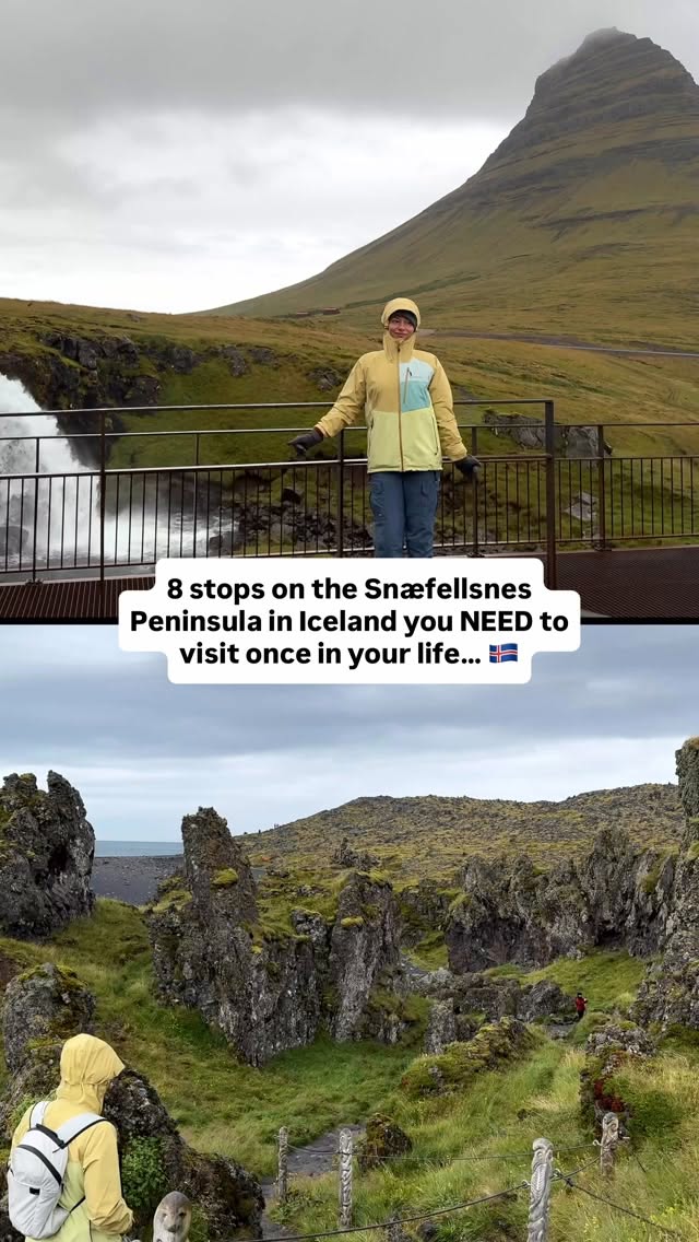 Snæfellsnes Peninsula's Coastal Wonders and Waterfalls