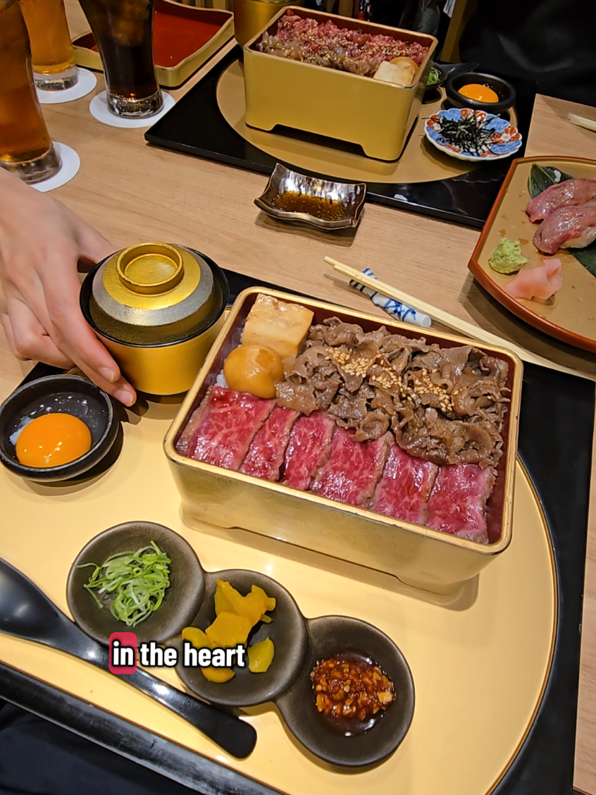 Osaka's Beloved Wagyu Nigiri and Sukiyaki