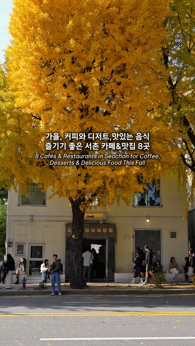 Eight Seochon Cafés and Restaurants for Fall Delights