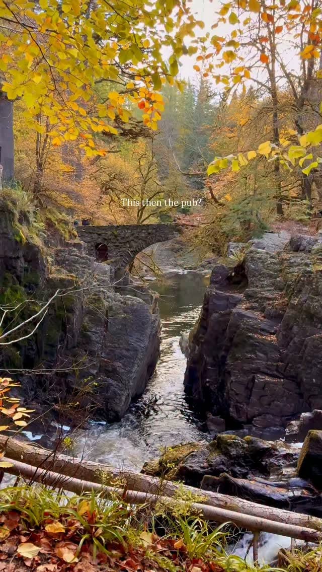 Perthshire's Autumn Walk and Pub Trail