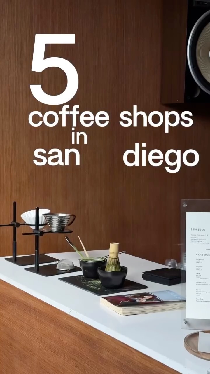 New San Diego Coffee Shops Offer Unique Experiences