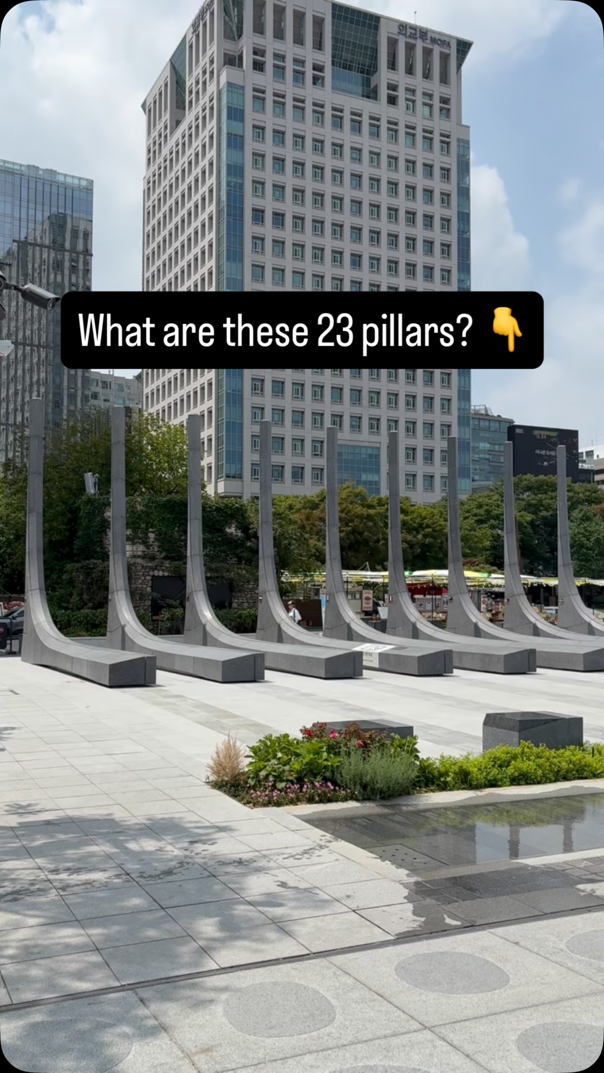 Seoul's Gwanghwamun Square Honors Korean War Allies