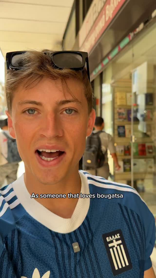Greek Boy's Bougatsa Shop Experience