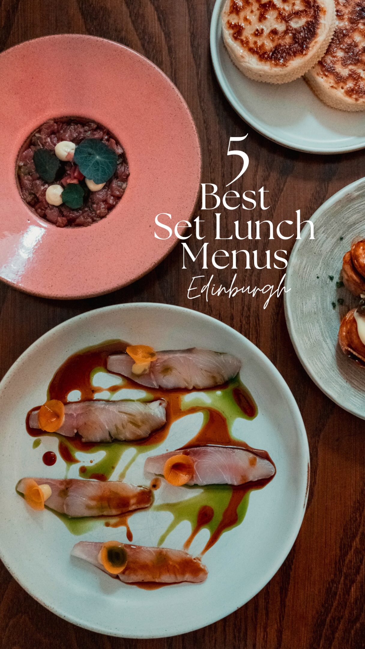 Edinburgh's Top 5 Set Lunch Menus