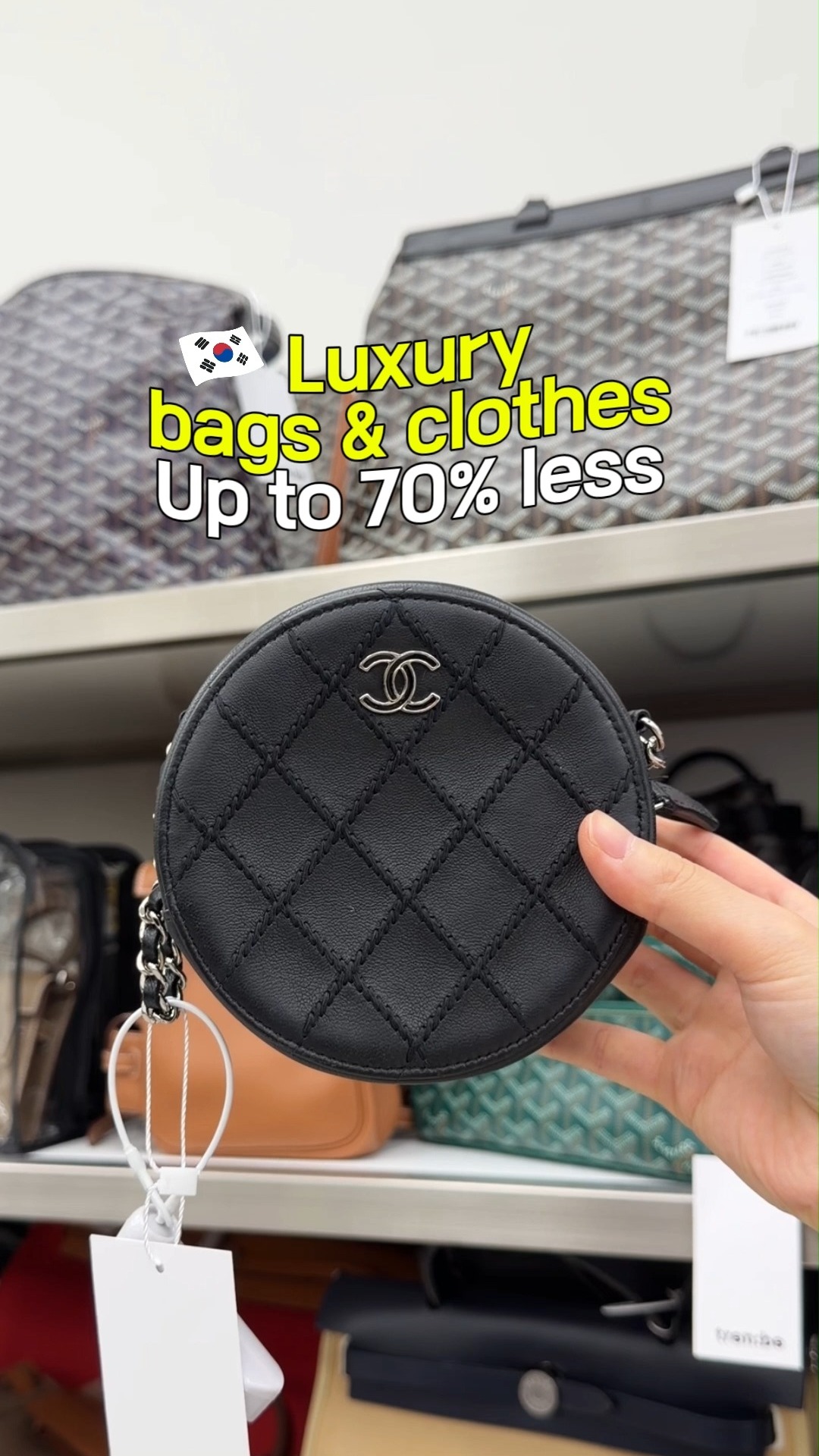 Gangnam Luxury Resale Store Offers Vast Selection