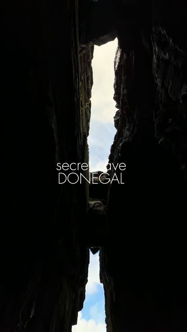 Secret Waterfall in Donegal Ireland