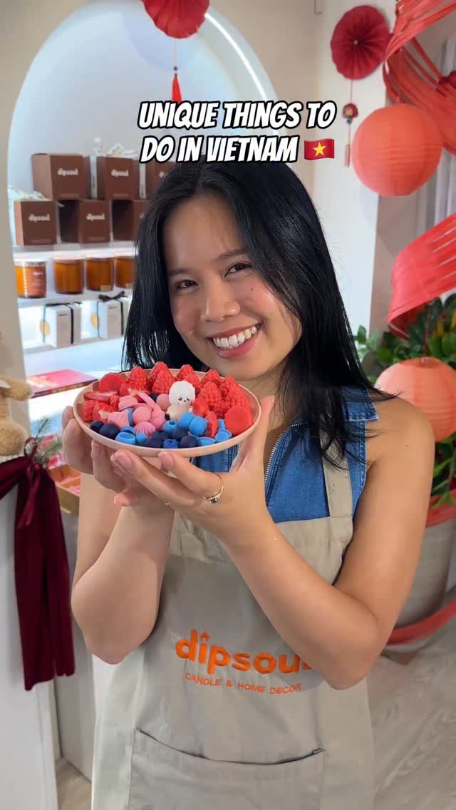 Handmade Pancake Candles at Dipsoul Workshop