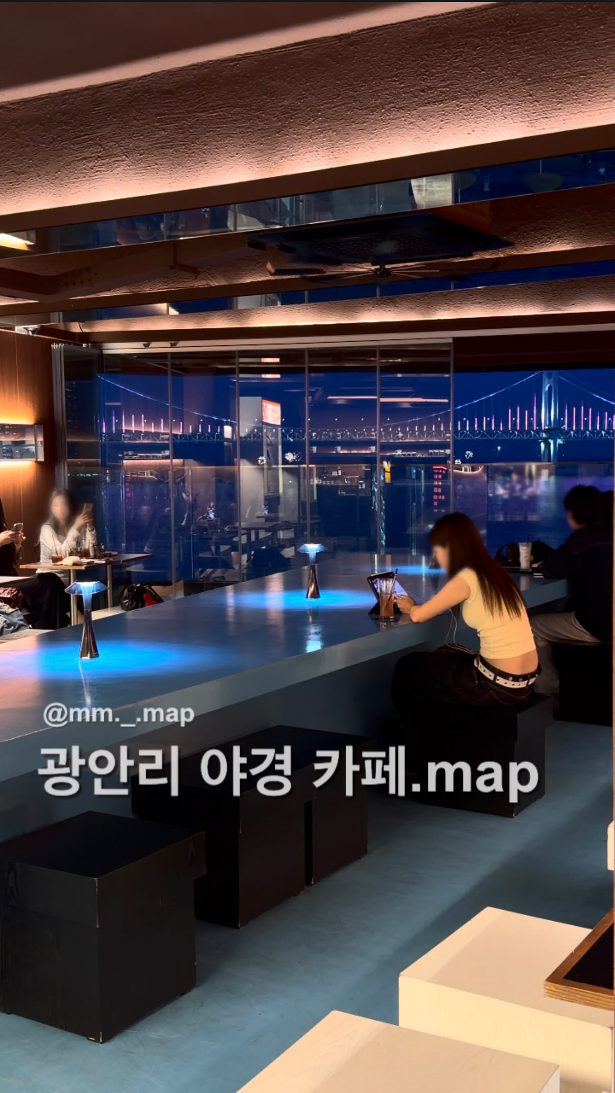 Busan Cafes Offer Stunning Gwangandaegyo Bridge Night Views