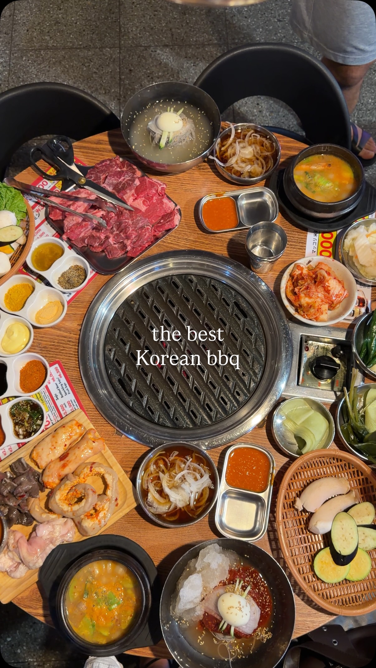 All-You-Can-Eat Korean BBQ in Myeongdong