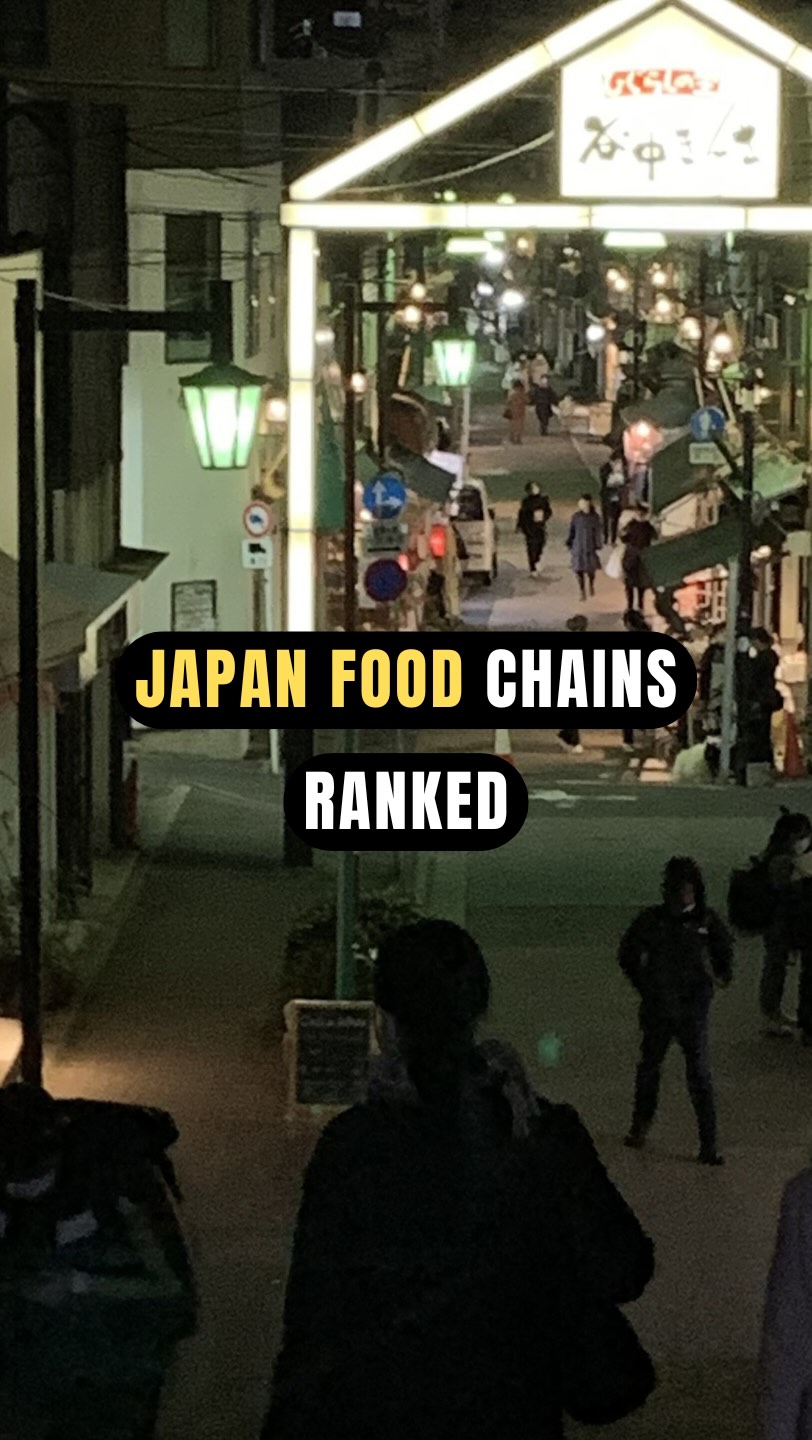 Popular Japanese Food Chains Ranked By Diner Preference