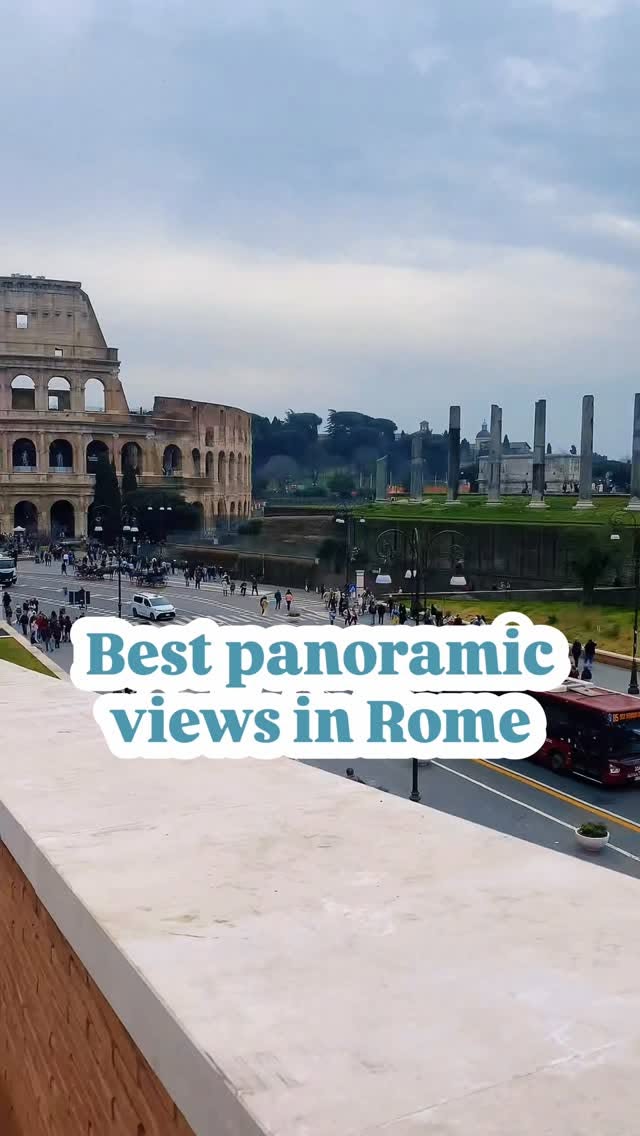 Five Free Panoramic Viewpoints Over Rome