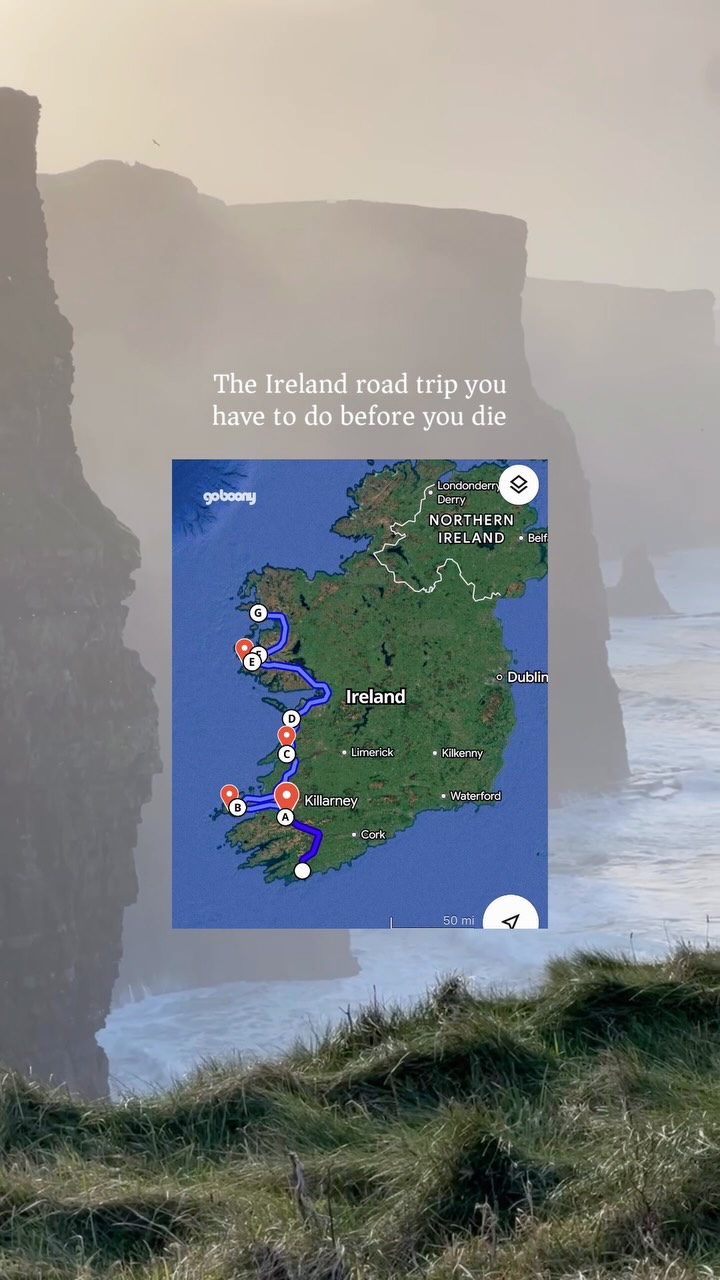 Iconic Irish West Coast Road Trip Destinations