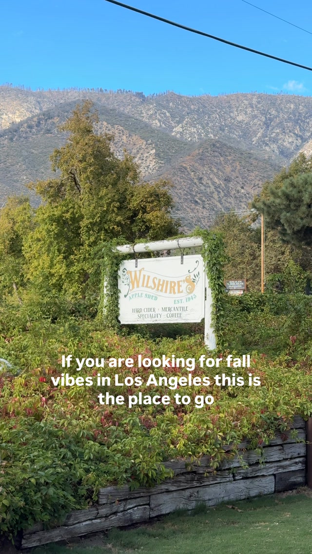 Oak Glen's Apple Shed Offers Fall Vibes