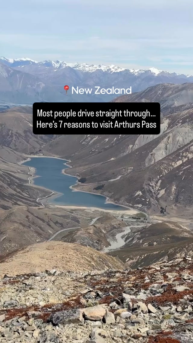 Scenic Stops on the Christchurch to West Coast Road Trip