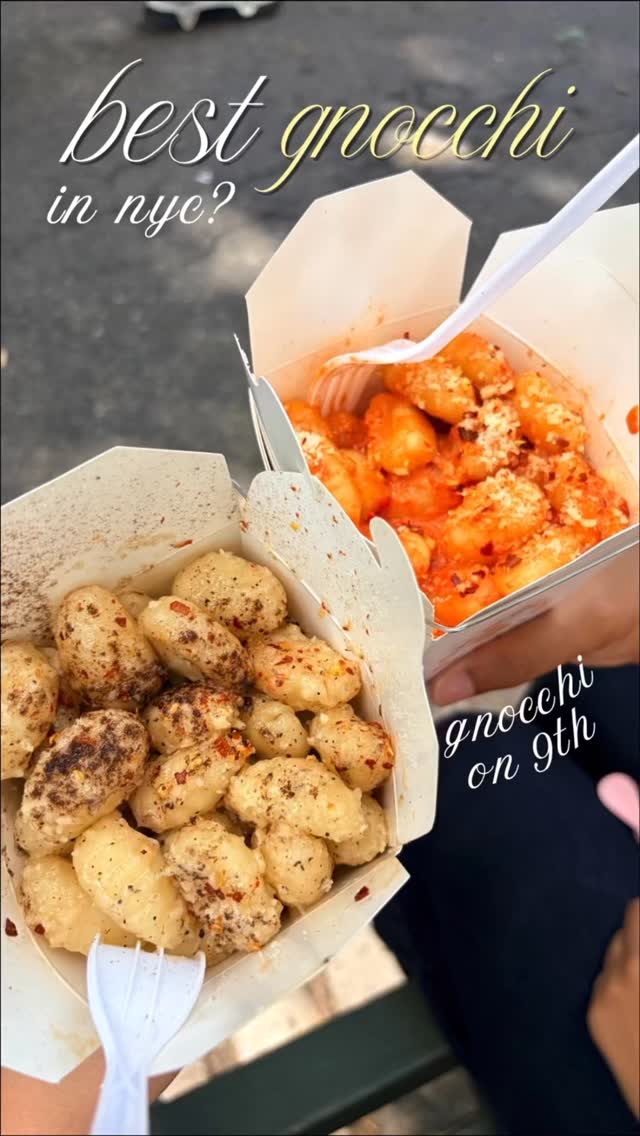 Viral Gnocchi Dishes in East Village